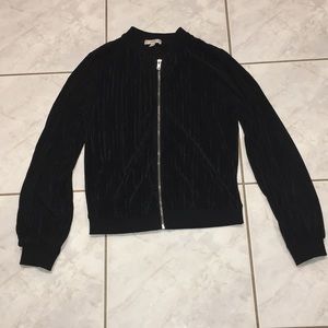 Black Pleated Jacket